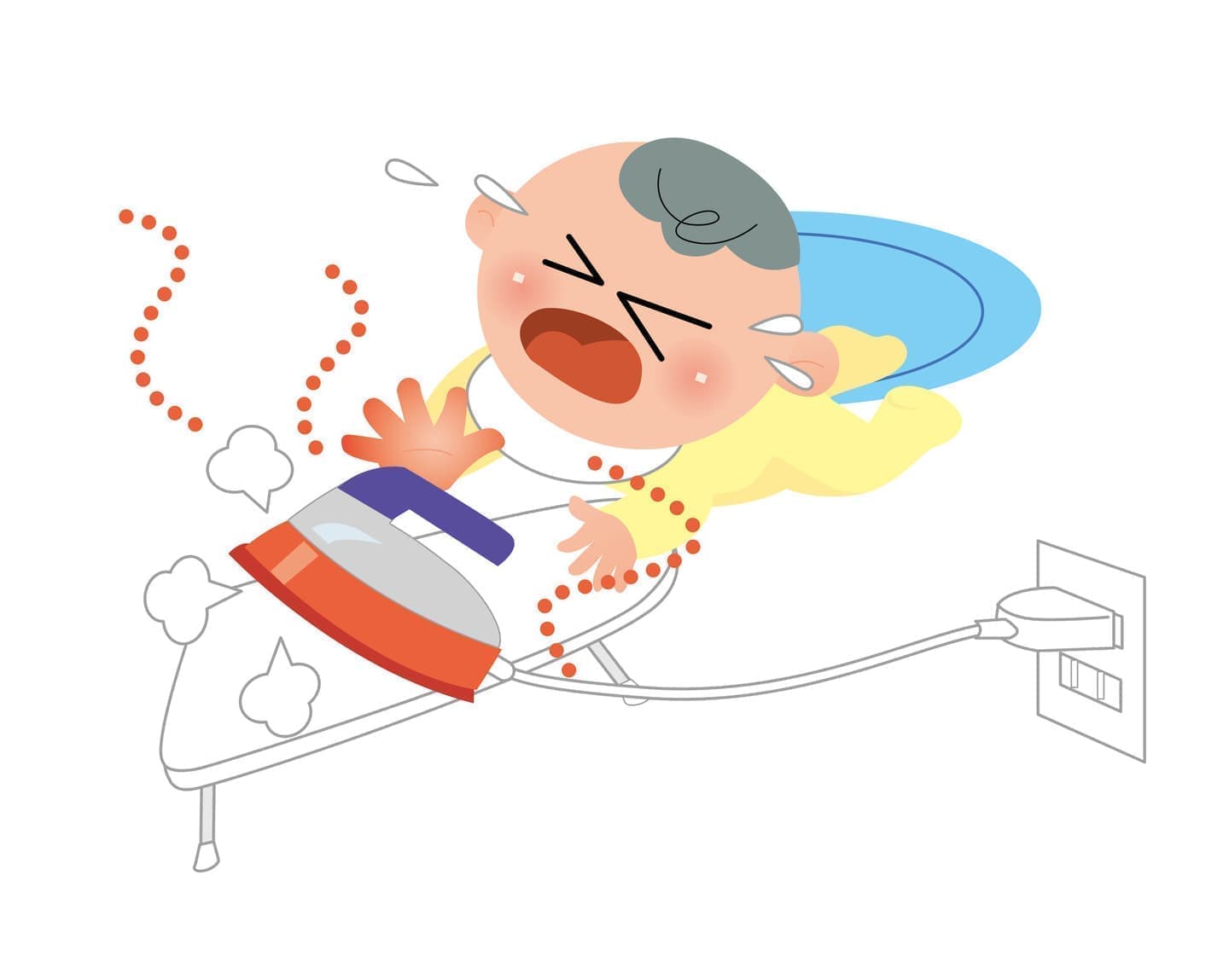 やけどイラスト