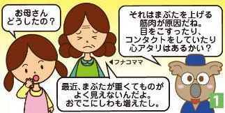 眼瞼下垂の発症